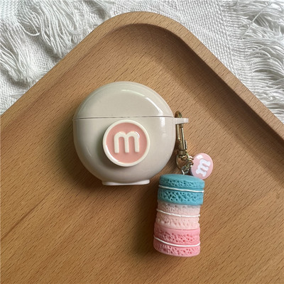 Cartoon belaidžių ausinių dėklas skirtas Lenovo HT38 TWS minkštas TPU įkrovimo ausinių dėklas, skirtas Lenovo HT38 apsauginiam dangteliui