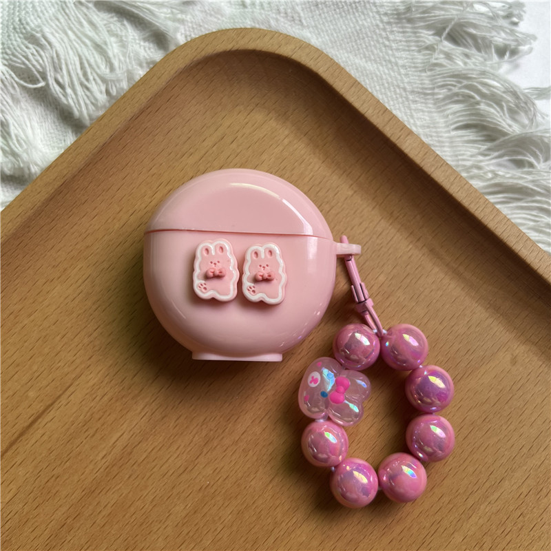 Cartoon belaidžių ausinių dėklas skirtas Lenovo HT38 TWS minkštas TPU įkrovimo ausinių dėklas, skirtas Lenovo HT38 apsauginiam dangteliui