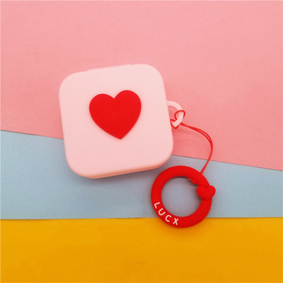 Mielas dėklas Xiaomi Mi Air 2 SE dėklui silikoninis ausinių dėklas Ausinių apsauga skirtas Xiaomi Mi Air2 SE ausinių dangtelis su kabliuku