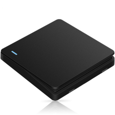 Depoguye 13A πρίζα uk, 220V σε πρίζα USB, Ηλεκτρική πρίζα τοίχου με φορτιστή USB, μαύρο UK Standard Switch Panel