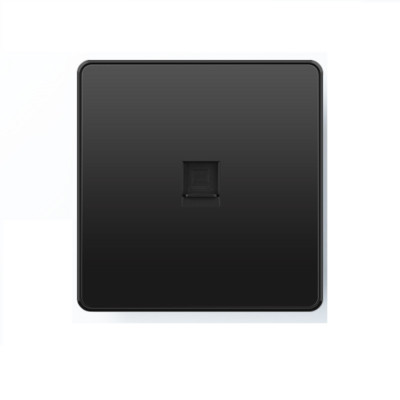 Depoguye 13A πρίζα uk, 220V σε πρίζα USB, Ηλεκτρική πρίζα τοίχου με φορτιστή USB, μαύρο UK Standard Switch Panel