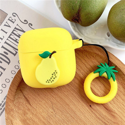 „Pasidaryk pats“ vaisių dėklas, skirtas JBL TUNE 220TWS dėklas „Bluetooth“ ausinių dėklas, skirtas JBL TUNE 225TWS ausinių dėklo krepšys su piršto žiedu