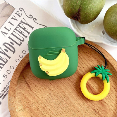 „Pasidaryk pats“ vaisių dėklas, skirtas JBL TUNE 220TWS dėklas „Bluetooth“ ausinių dėklas, skirtas JBL TUNE 225TWS ausinių dėklo krepšys su piršto žiedu