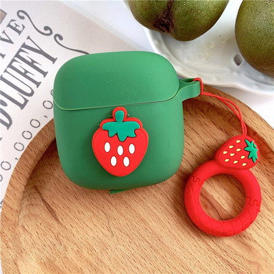 „Pasidaryk pats“ vaisių dėklas, skirtas JBL TUNE 220TWS dėklas „Bluetooth“ ausinių dėklas, skirtas JBL TUNE 225TWS ausinių dėklo krepšys su piršto žiedu