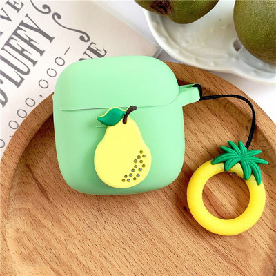 „Pasidaryk pats“ vaisių dėklas, skirtas JBL TUNE 220TWS dėklas „Bluetooth“ ausinių dėklas, skirtas JBL TUNE 225TWS ausinių dėklo krepšys su piršto žiedu