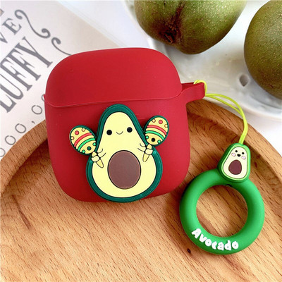 „Pasidaryk pats“ vaisių dėklas, skirtas JBL TUNE 220TWS dėklas „Bluetooth“ ausinių dėklas, skirtas JBL TUNE 225TWS ausinių dėklo krepšys su piršto žiedu