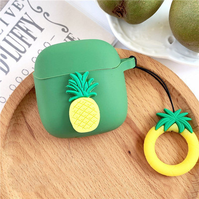 „Pasidaryk pats“ vaisių dėklas, skirtas JBL TUNE 220TWS dėklas „Bluetooth“ ausinių dėklas, skirtas JBL TUNE 225TWS ausinių dėklo krepšys su piršto žiedu