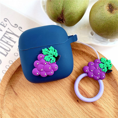 „Pasidaryk pats“ vaisių dėklas, skirtas JBL TUNE 220TWS dėklas „Bluetooth“ ausinių dėklas, skirtas JBL TUNE 225TWS ausinių dėklo krepšys su piršto žiedu