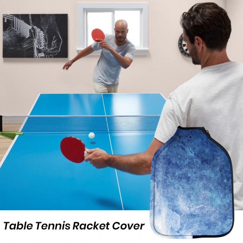 Τσάντα κουπί Pickleball με φερμουάρ πόρπης Φορητή τσάντα αποθήκευσης Μπατ επιτραπέζιου τένις Θήκη κουπιών πινγκ πονγκ Αθλητικά αξεσουάρ