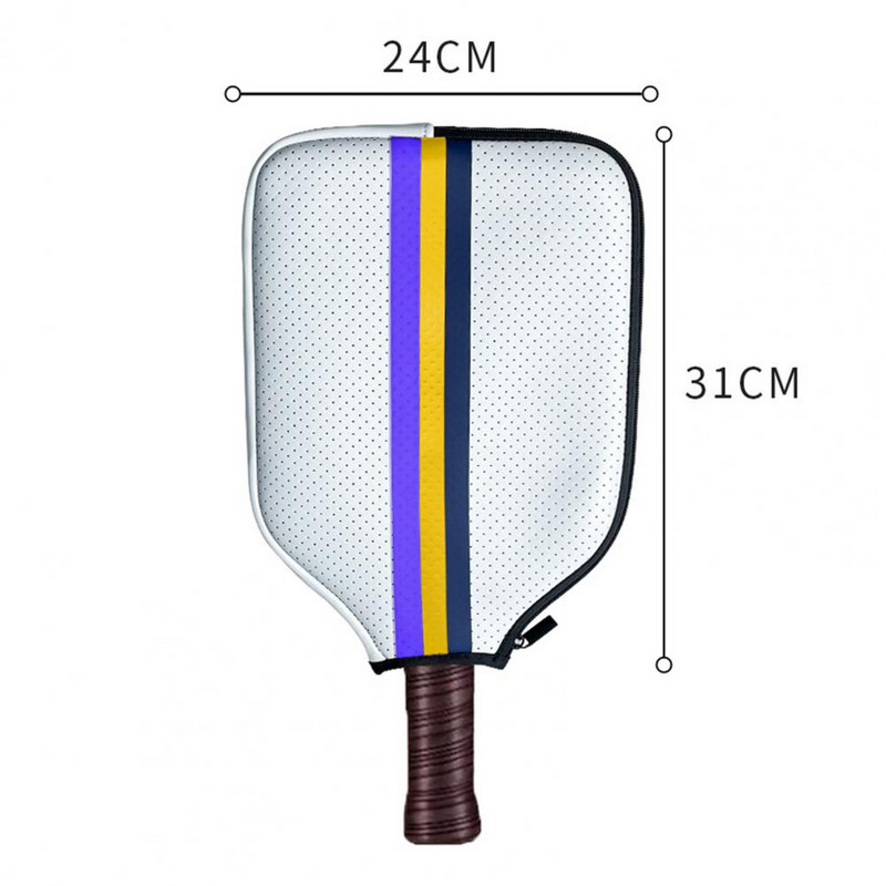 Τσάντα κουπί Pickleball με φερμουάρ πόρπης Φορητή τσάντα αποθήκευσης Μπατ επιτραπέζιου τένις Θήκη κουπιών πινγκ πονγκ Αθλητικά αξεσουάρ