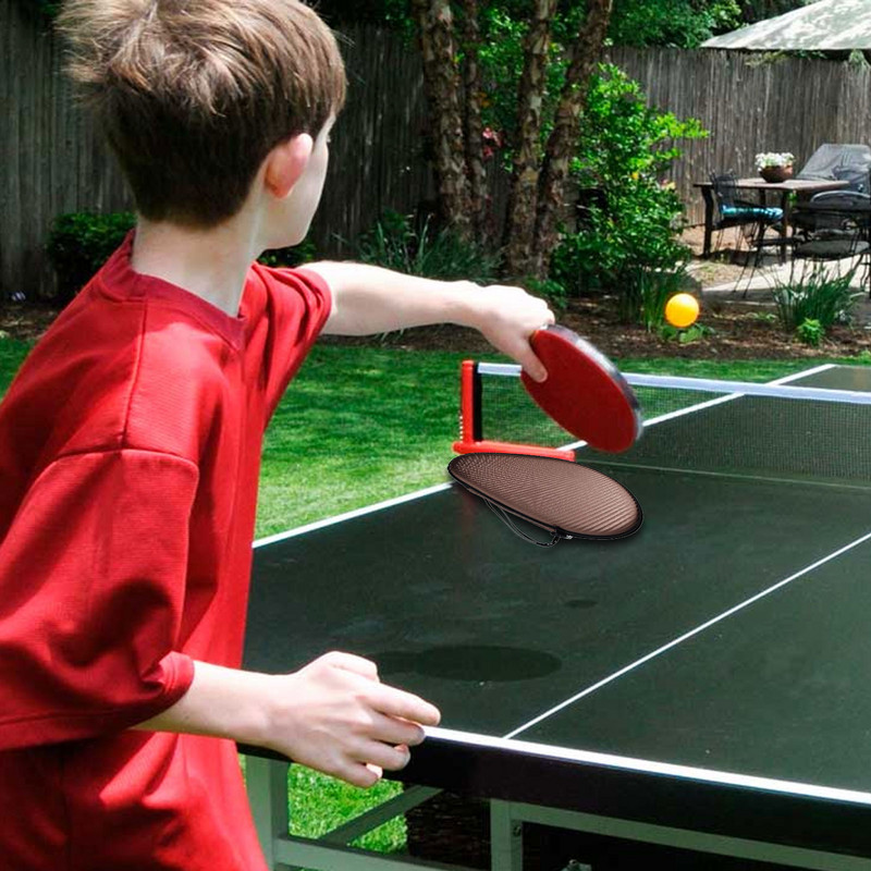 Dėklas Apsauginis Stalo Tenisas Patvari vandeniui atspari danga Praktiška Sportinė Užtrauktukas Rankena Raketė Sandėliavimo Krepšys Atsparus dulkėms