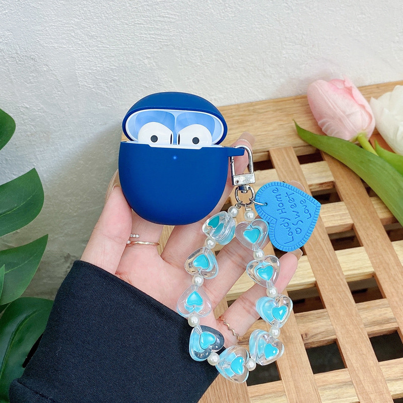 Aranyos fülhallgató szilikon puha borítása OPPO Enco R töltődobozhoz védőhüvely OPPO Enco Playhez kulcstartóval