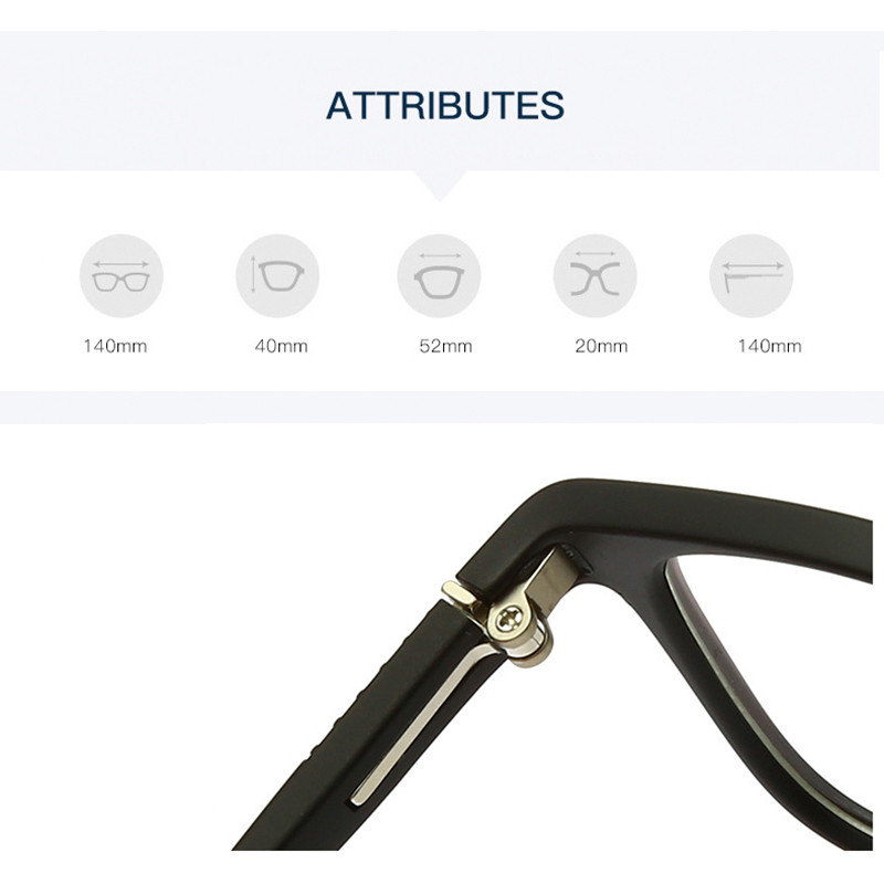 Mėlyną šviesą blokuojantis optinis akinių rėmelis, skirtas sumažinti akių nuovargį UV400 Apsauga nuo žalingo mėlynojo spindulio receptinių akinių