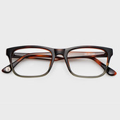 Σκελετός οπτικών γυαλιών συνταγογραφούμενου ανδρικού οξικού άλατος Γυναικείο σκελετός γυαλιών ματιών Ποιοτικοί διαφανείς φακοί Prescription RX Spectacle