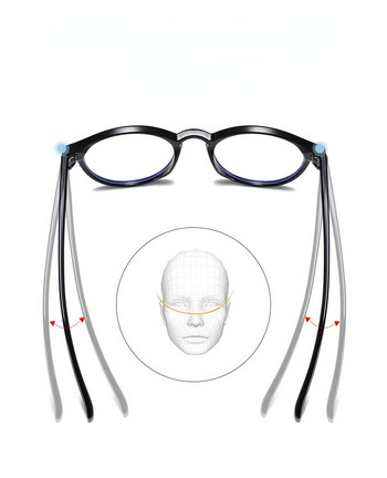 Μόδα Στρογγυλά Γυαλιά Μυωπίας Σκελετός Γυναικεία Ανδρικά Γυαλιά Καθαρού Φακού Γυαλιά Οπτικά Γυαλιά Γυαλιά Γυναικεία γυαλιά