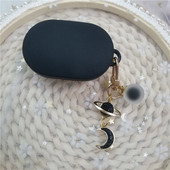 Xiaomi Redmi Airdots 3 futrālim ar atslēgu piekariņu austiņu vāciņam Xiaomi Redmi Airdots silikona austiņu vāciņam