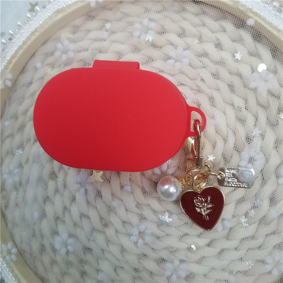 Xiaomi Redmi Airdots 3 futrālim ar atslēgu piekariņu austiņu vāciņam Xiaomi Redmi Airdots silikona austiņu vāciņam