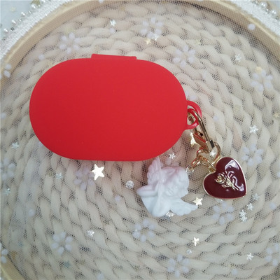 Xiaomi Redmi Airdots 3 futrālim ar atslēgu piekariņu austiņu vāciņam Xiaomi Redmi Airdots silikona austiņu vāciņam