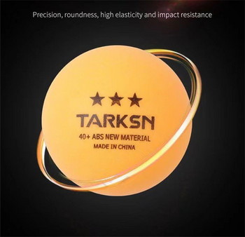 2023 TARKSN Μπάλες επιτραπέζιας αντισφαίρισης υψηλής ποιότητας ABS Νέο υλικό 40+ ανθεκτικές μπάλες πινγκ πονγκ Χονδρική Μαζική τιμή