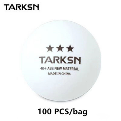 2023 m. TARKSN aukštos kokybės stalo teniso kamuoliukai ABS nauja medžiaga 40+ atsparūs stalo teniso kamuoliukai didmeninė kaina