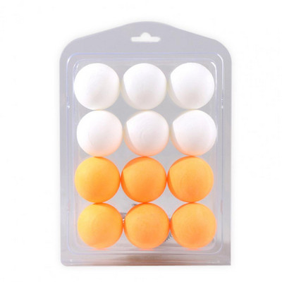 12 vnt/Box Pong Puikios ryškios spalvos su skaičiais Spalvingi stalo teniso kamuoliukai, skirti stalo teniso stalo teniso kamuoliukų reklamai