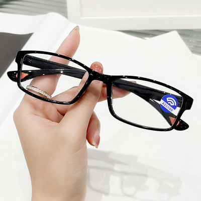 2023-as olvasószemüvegek Anti Blue Light szemüvegek +1,0-től +4,0-ig Ultrakönnyű presbyopiás szemüvegek férfiaknak és nőknek, kényelmesek