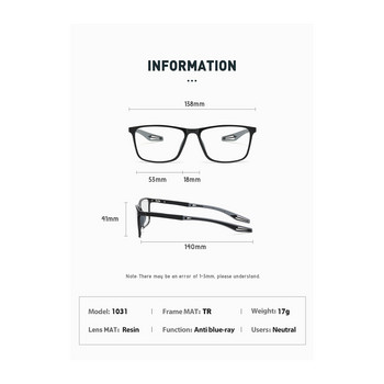 DML New Style Υψηλής Ποιότητας TR90 Ultra Light Υλικό Ανδρικά Γυναικεία ελαφριά Γυαλιά ανάγνωσης Γυαλιά Πρεσβυωπίας