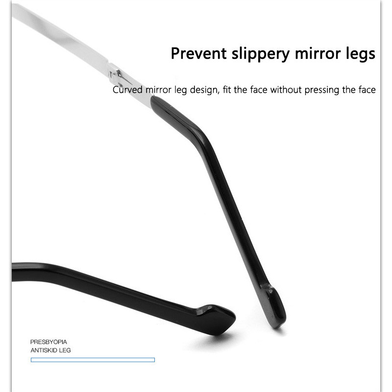 Φορητά αναδιπλούμενα γυαλιά ανάγνωσης ανδρικά μεταλλικά στρογγυλά τετράγωνα Anti Blue Light Γυαλιά γυαλιά Presbyopia Σκελετός διόπτρας +1,0 έως +4,0