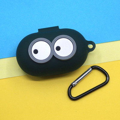 Cartoon mielas, dulkėms atsparus apsauginis dangtelis, silikoninis dėklas, skirtas realme Buds Q TWS belaidėms ausinėms