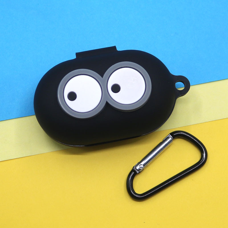 Cartoon mielas, dulkėms atsparus apsauginis dangtelis, silikoninis dėklas, skirtas realme Buds Q TWS belaidėms ausinėms