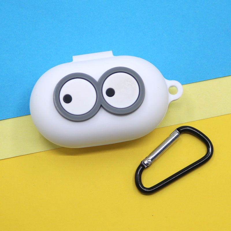 Cartoon mielas, dulkėms atsparus apsauginis dangtelis, silikoninis dėklas, skirtas realme Buds Q TWS belaidėms ausinėms