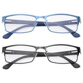 Modne poslovne naočale za čitanje Muške naočale za njegu vida Okvir od legure titana Muške naočale za dalekovidnost i dalekovidnost Dioptrijske naočale