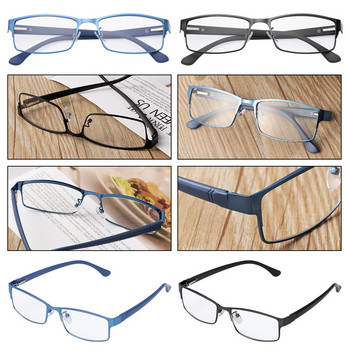 Μόδα επαγγελματικά γυαλιά ανάγνωσης Ανδρικά γυαλιά φροντίδας όρασης Σκελετός από κράμα τιτανίου Ανδρικά συνταγογραφούμενα γυαλιά υπερμετρωπίας πρεσβυωπίας