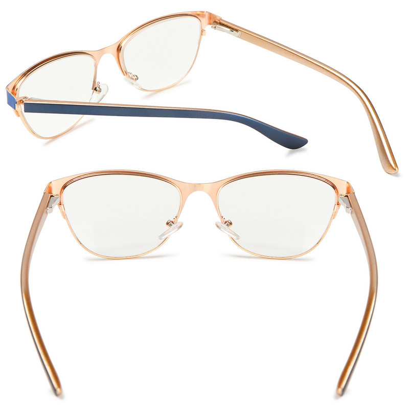 Divat Klasszikus Fém olvasószemüvegek Férfi Férfi Férfi Férfi Fáradtság Elleni Optikai Szemüvegek Dioptria +1,0-3,5