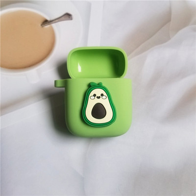 Rajzfilm védőtakaró ütésálló szilikon tok OPPO Enco ingyenes fejhallgató fedél horoggal