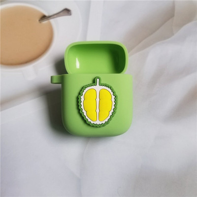 Rajzfilm védőtakaró ütésálló szilikon tok OPPO Enco ingyenes fejhallgató fedél horoggal