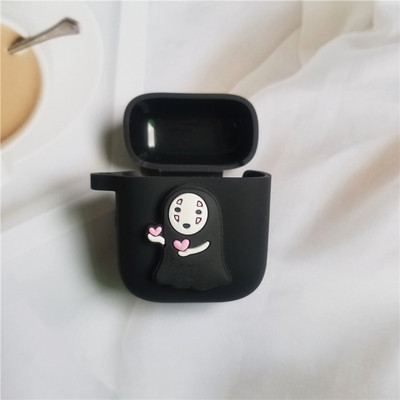 Rajzfilm védőtakaró ütésálló szilikon tok OPPO Enco ingyenes fejhallgató fedél horoggal