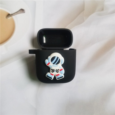 Rajzfilm védőtakaró ütésálló szilikon tok OPPO Enco ingyenes fejhallgató fedél horoggal