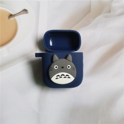 Rajzfilm védőtakaró ütésálló szilikon tok OPPO Enco ingyenes fejhallgató fedél horoggal