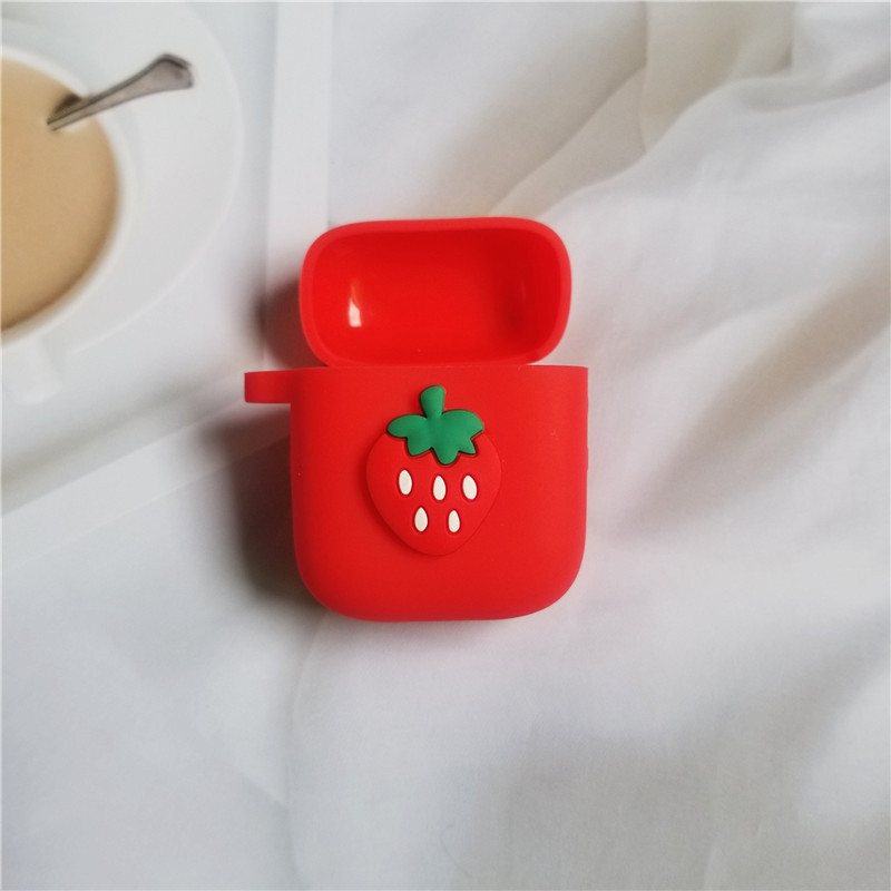 Rajzfilm védőtakaró ütésálló szilikon tok OPPO Enco ingyenes fejhallgató fedél horoggal