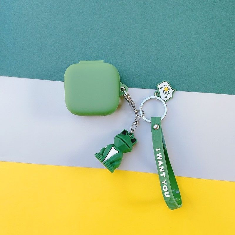 Mielas Panda Rabbit silikoninis dėklas, skirtas Xiaomi MI Air2 SE dėklui, skirtas MI Air2 SE belaidžiam Bluetooth ausinių dėklui