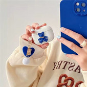 Θήκη Cute Bear TPU για AirPods 3 Ασύρματη θήκη ακουστικών Bluetooth Προστατευτική θήκη για Apple airpods 1 2 Pro Cover Case
