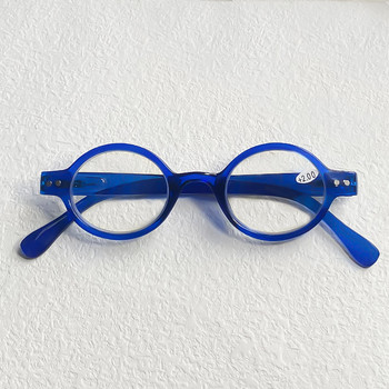 Good Sight Blue Frame Retro Smart Reading Glasses Blue Light Glasses Vintage Round Glasses Women +1.5+2+2.5+3