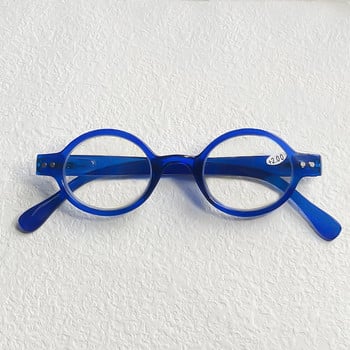 Good Sight Blue Frame Retro Smart Reading Glasses Blue Light Glasses Vintage Round Glasses Women +1.5+2+2.5+3