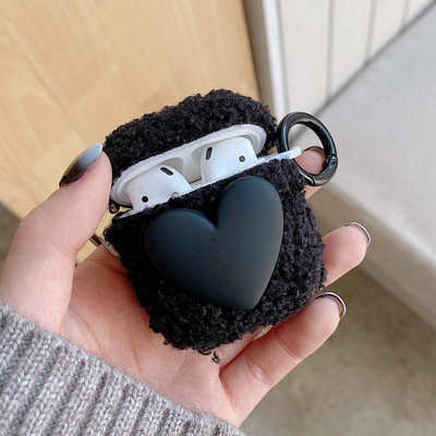 Υπέροχη θήκη ακουστικών Push Heart για Apple AirPods 2 1 Pro Cute Love Case for Air Pods 3 Μαλακό κάλυμμα ακουστικών TPU αντικραδασμικό