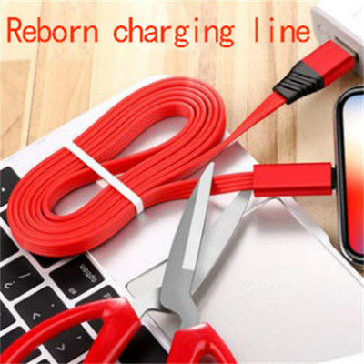 1.5M Long Reborn USB Cable Repairable Charging Cable for Micro USB Type C Wire for iPhone Charger Cable Recoverable Renewable