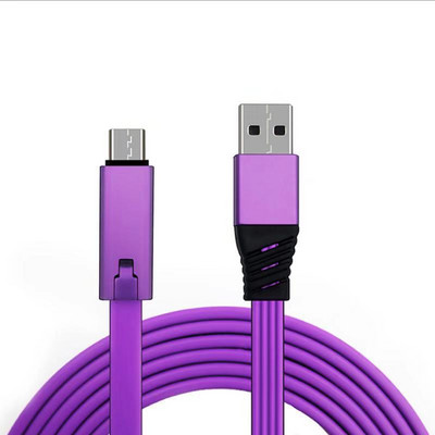 1,5 M ilgio reborn USB kabelis Taisomas mikro USB C tipo įkrovimo laidas, skirtas iPhone įkroviklio kabeliui Atkuriamas atsinaujinantis