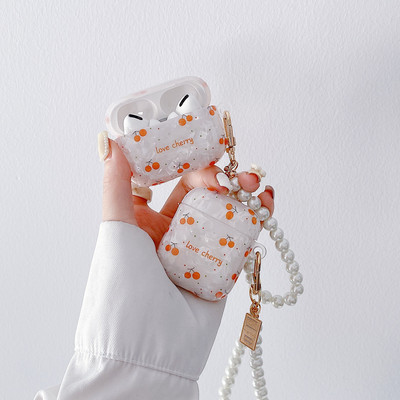 Θήκη Cartoon Pearl Shell για Apple Airpods 1 2 3 Θήκη για AirPods Pro Θήκη με Αξεσουάρ ακουστικών Μπρελόκ Κουτί ακουστικών