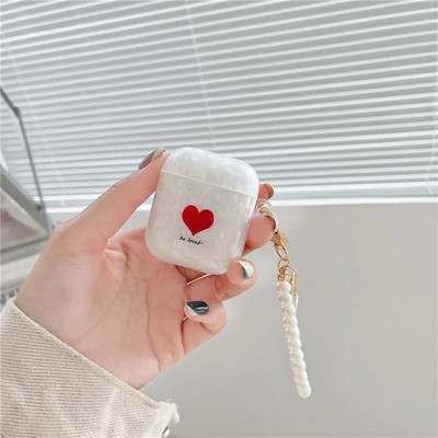 Θήκη Cartoon Pearl Shell για Apple Airpods 1 2 3 Θήκη για AirPods Pro Θήκη με Αξεσουάρ ακουστικών Μπρελόκ Κουτί ακουστικών