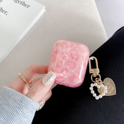 Θήκη Cartoon Pearl Shell για Apple Airpods 1 2 3 Θήκη για AirPods Pro Θήκη με Αξεσουάρ ακουστικών Μπρελόκ Κουτί ακουστικών